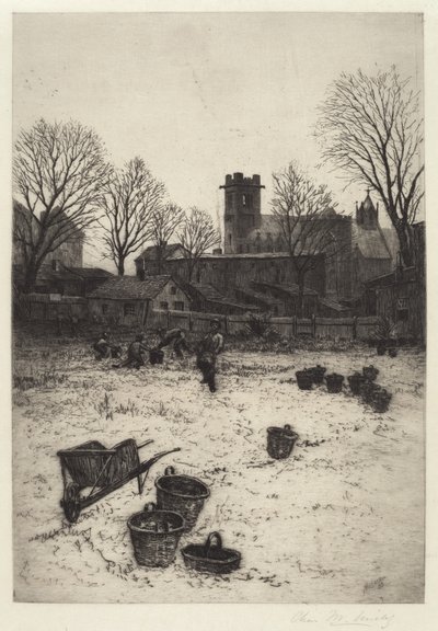 Senza titolo (Scena del giardino) da Charles Frederick William Mielatz