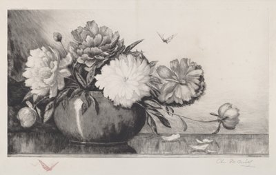 Senza titolo (Peonie in una ciotola) da Charles Frederick William Mielatz