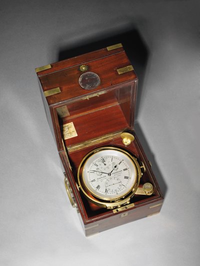 Cronometro Marino Vittoriano di Due Giorni con Bilancia Hartnup, c.1870 da Charles Frodsham