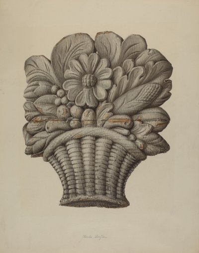 Ornamento scolpito da Charles Garjian