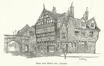 Bear and Billet Inn, Chester da Charles George Harper