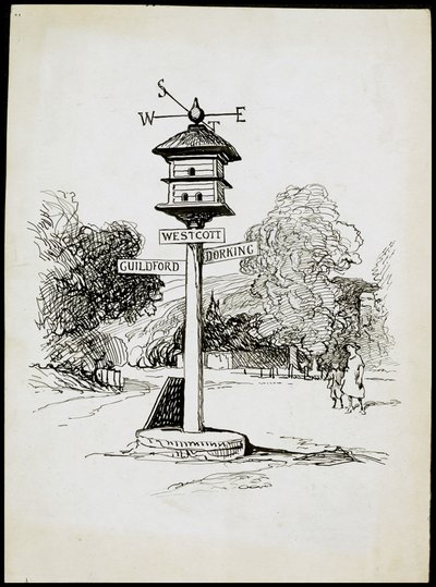 Colombaia, Westcott, Surrey da Charles George Harper