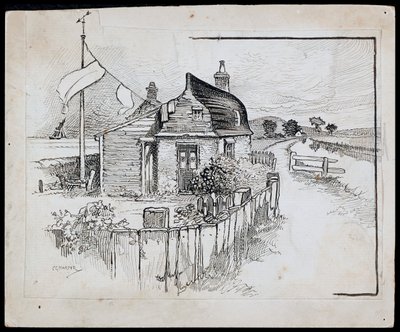 La casa-barca di Peggotty, Kent, 1892-1933 da Charles George Harper