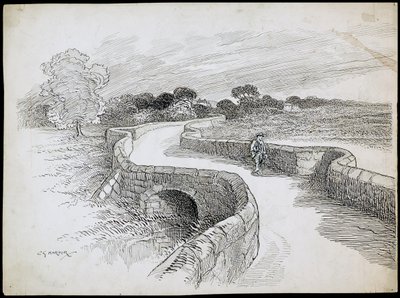 Swarkestone Bridge, Stanton By Bridge, Derbyshire da Charles George Harper
