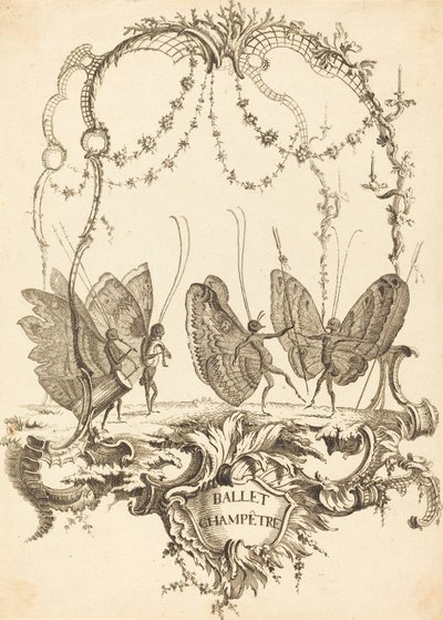 Balletto campestre da Charles Germain de Saint Aubin