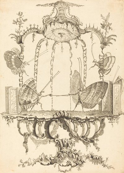 Il duello da Charles Germain de Saint Aubin