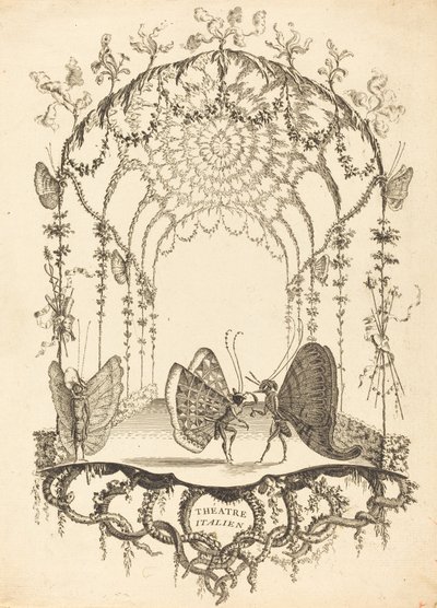 Teatro Italiano da Charles Germain de Saint Aubin