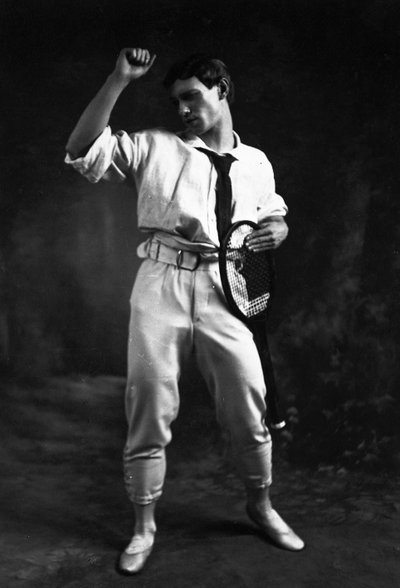 Vaslav Nijinsky nel balletto Jeux di Claude Debussy da Charles Gerschel