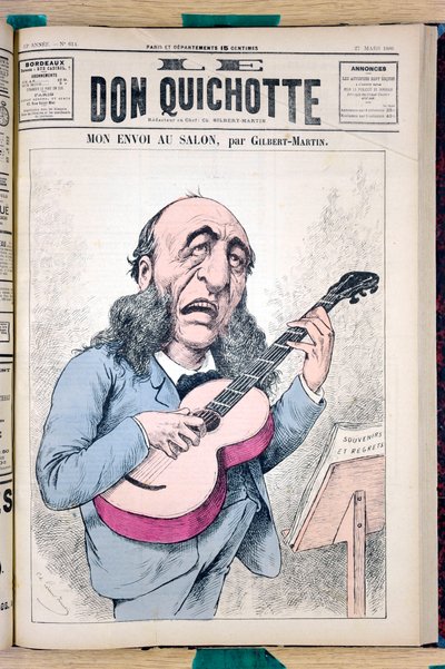 Copertina di Le Don Quixote, numero 614, Satirico a Colori da Charles Gilbert Martin