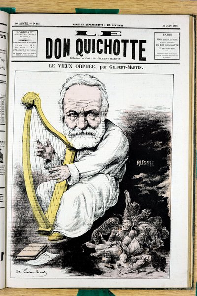 Copertina di Le Don Quixote, numero 418, Satirico a Colori da Charles Gilbert Martin