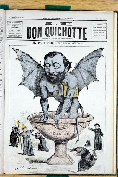 Copertina di Le Don Quixote, numero 389, Satirico a Colori da Charles Gilbert Martin