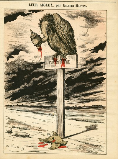Copertina di Le Don Quixote, numero 693, Satirico a colori da Charles Gilbert Martin