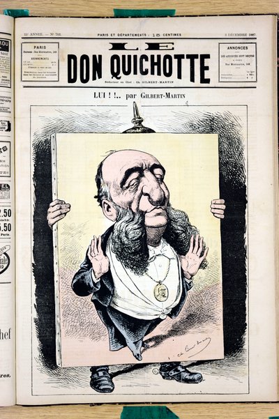 Copertina di "Don Chisciotte", numero 702, Satirico a Colori da Charles Gilbert Martin