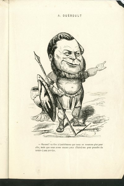 Illustrazione di Charles Gilbert-Martin (1839-1905) in Grimaces Contemporanei da Charles Gilbert Martin