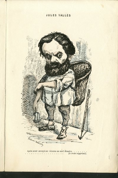 Illustrazione di Charles Gilbert-Martin (1839-1905) in Grimaces Contemporanei da Charles Gilbert Martin