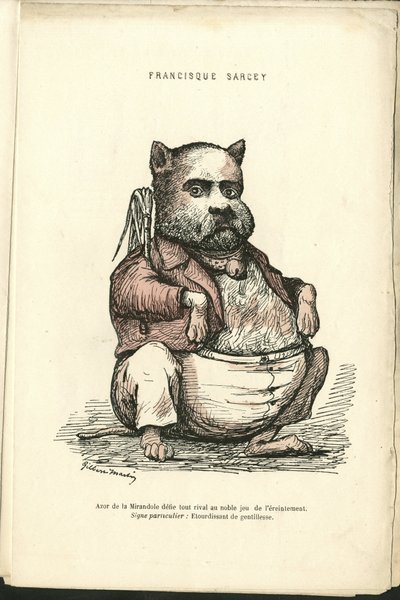 Illustrazione in "Contemporary Grimaces" da Charles Gilbert Martin