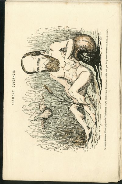 Illustrazione di Charles Gilbert-Martin (1839-1905) in "Grimaces Contemporanee" da Charles Gilbert Martin