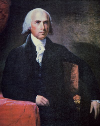 James Madison (1751-1836) da Charles Gilbert Stuart