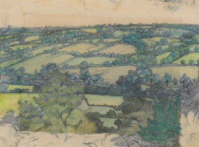 Applehayes, c.1912 da Charles Ginner
