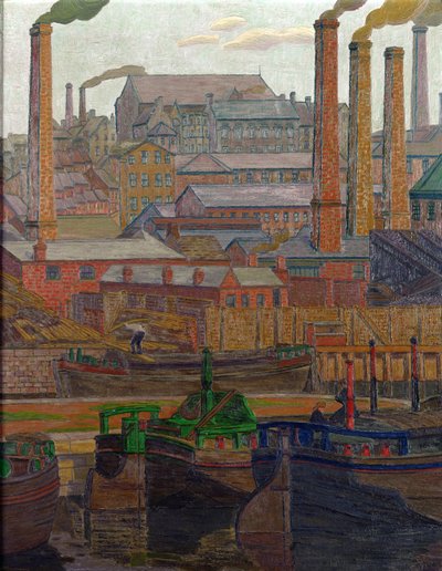 Canale di Leeds da Charles Ginner