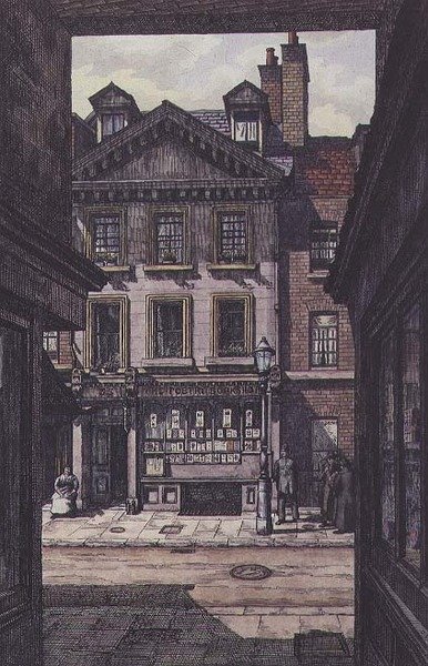 La libreria di poesia da Charles Ginner