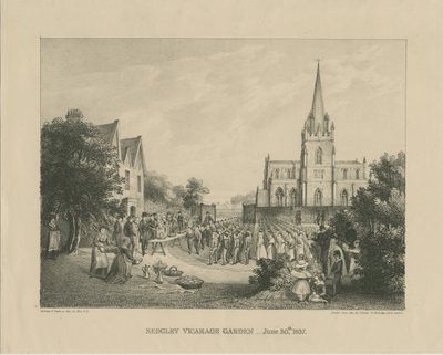 Sedgley - Giardino del Vicario, 30 giugno 1837 da Charles Girdlestone
