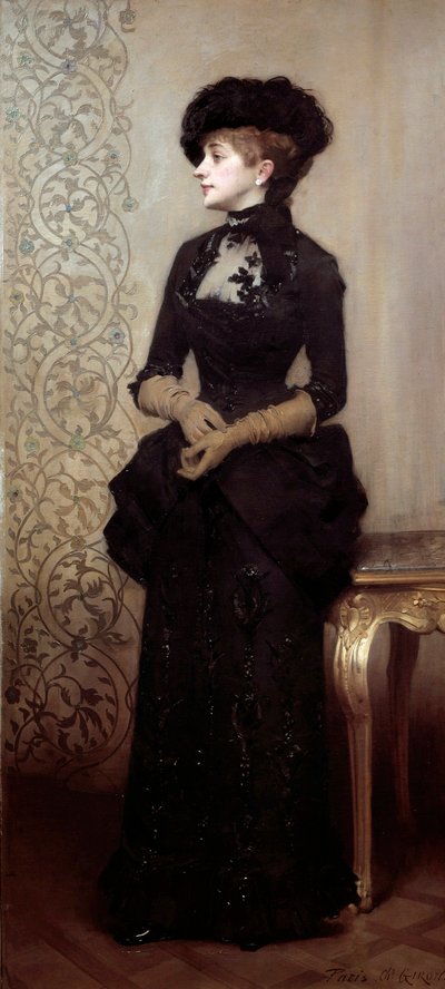 Il Parigino di Charles Giron (1850-1914) 1883 (dipinto) da Charles Giron