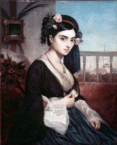 Oriental Lady da Charles Gleyre