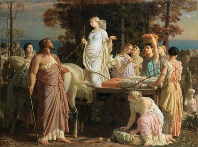 Ulisse e Nausicaa da Charles Gleyre
