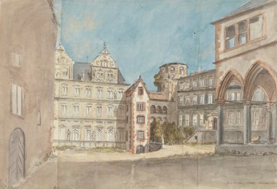 Rovine del Castello di Heidelberg da Charles Gore