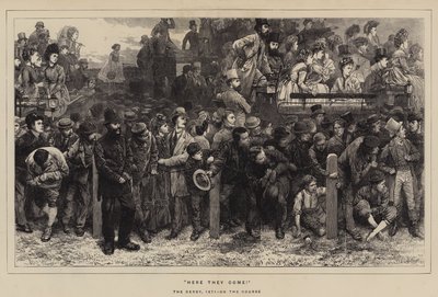 Eccoli che arrivano!, il Derby, 1871, sul percorso da Charles Green