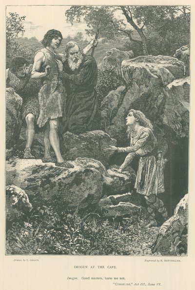 Illustrazione per Cymbeline da Charles Green