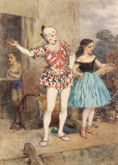 Esibizione alla fiera da Charles Green