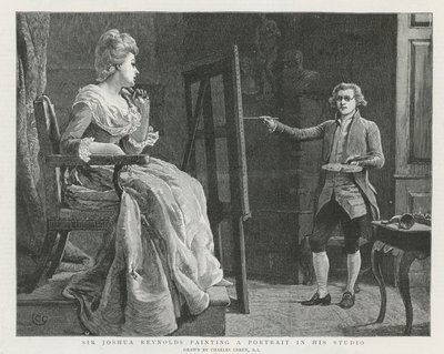 Sir Joshua Reynolds a Londra da Charles Green
