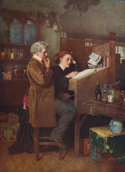 Qualcosa di sbagliato da qualche parte, c1850 da Charles Green