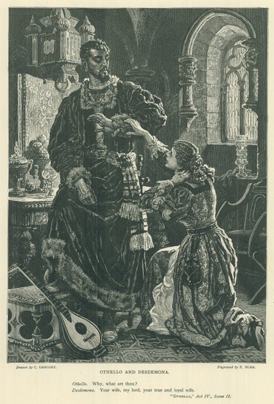 Illustrazione per Otello da Charles Gregory