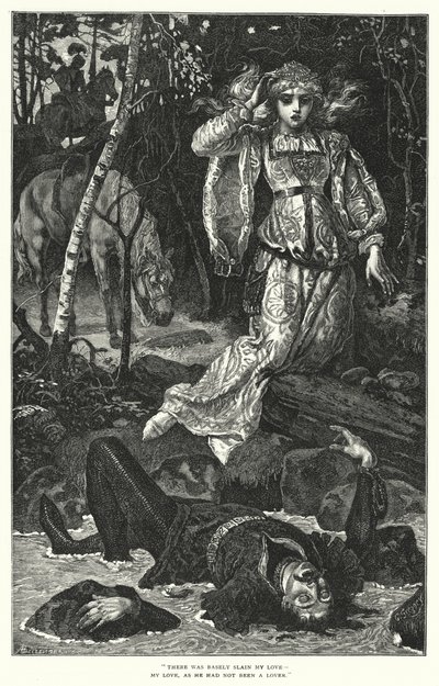 Le Colline di Yarrow (incisione) da Charles Gregory