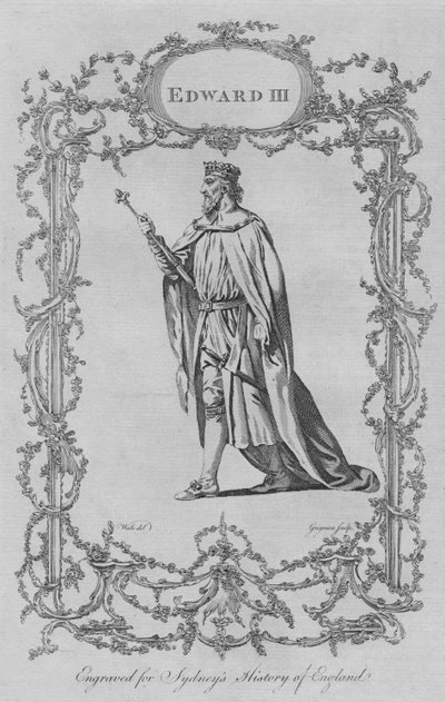 Edoardo III, 1773 da Charles Grignion