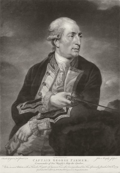 Ritratto di George Farmer (1732-79) Capitano della HMS 