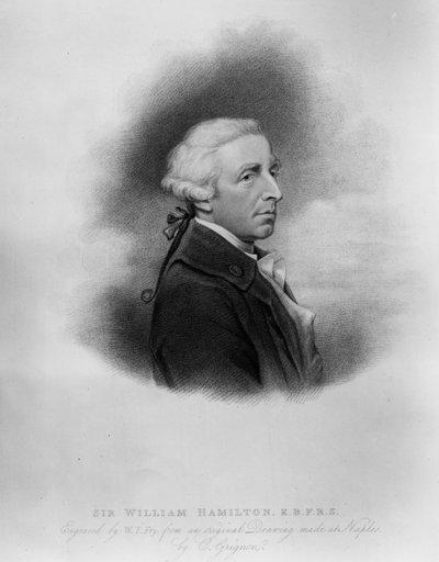Sir William Hamilton, inciso da William Thomas Fry, 1817 da Charles Grignion