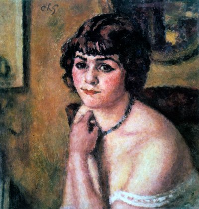Testa di giovane ragazza, 1909 da Charles Guerin