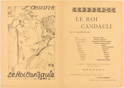 Il re Candaule da Charles Guerin