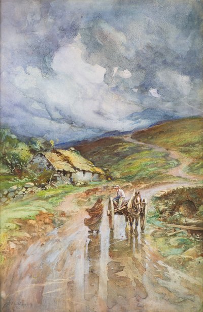 Una tempesta nelle Highlands da Charles Gustav Louis Phillips