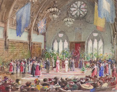 Visita reale a Dundee da Charles Gustav Louis Phillips
