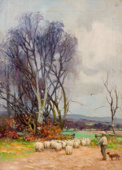 Veduta da Strathmartine Road, Downfield, Dundee da Charles Gustav Louis Phillips
