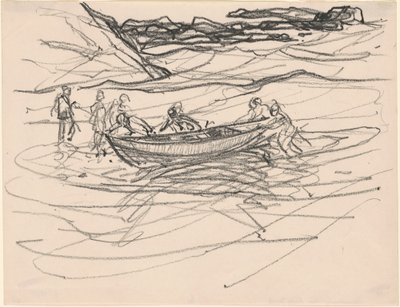 Varo della scialuppa di salvataggio da Charles H. Woodbury