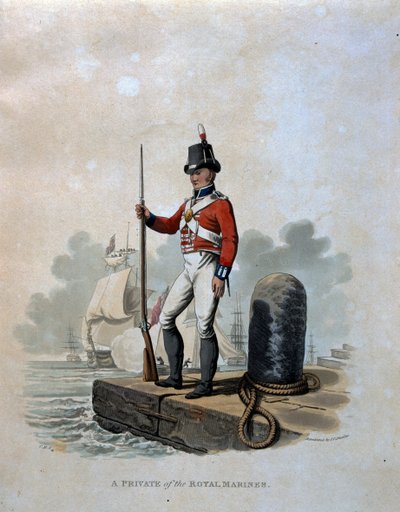 Un soldato dei Royal Marines, da 