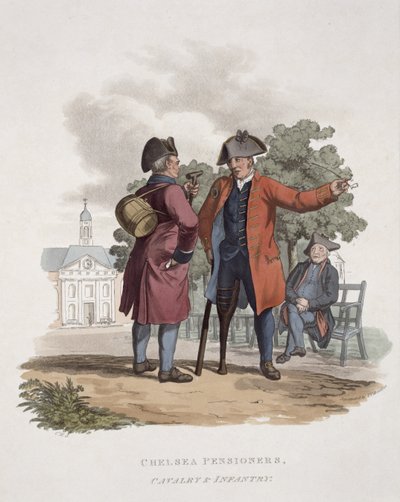 Pensionati di Chelsea, Cavalleria e Fanteria, da 