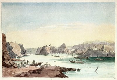 Muscat creek (Oman) da Charles Hamilton Smith