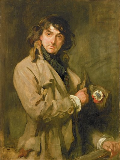 Ritratto di Sir John Martin Harvey, come Sydney Carton in 